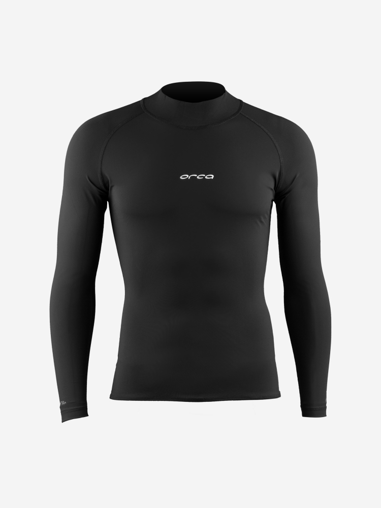 Orca Tango Long Sleeve Rash Vest Men Surf T-Shirt - Wolffwear