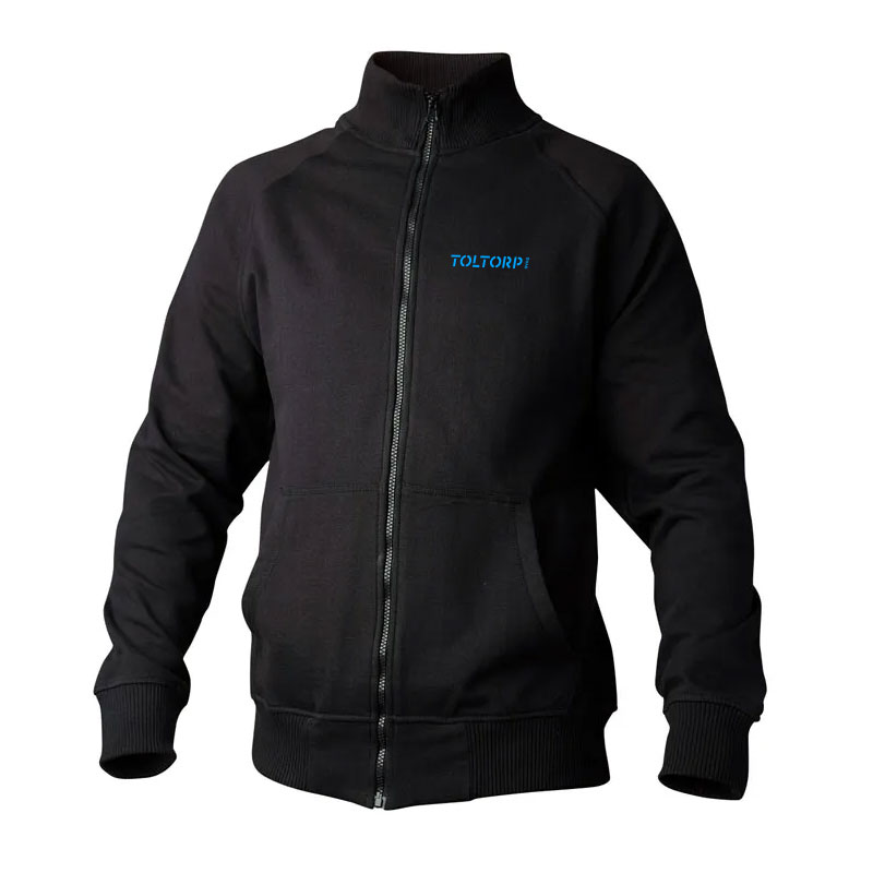 Sweatshirt hel zip