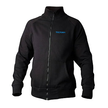 Sweatshirt hel zip