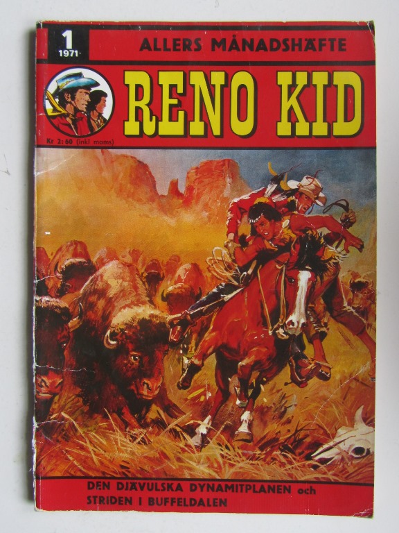 Reno Kid Allers Månadshäfte 1971 01 Fn-