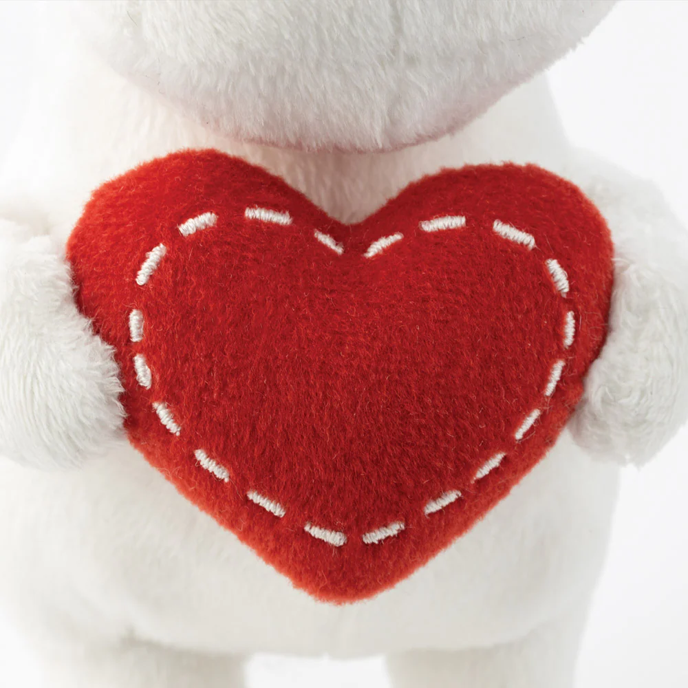 Moomintroll Plush Toy - Heart - 18 cm - 4
