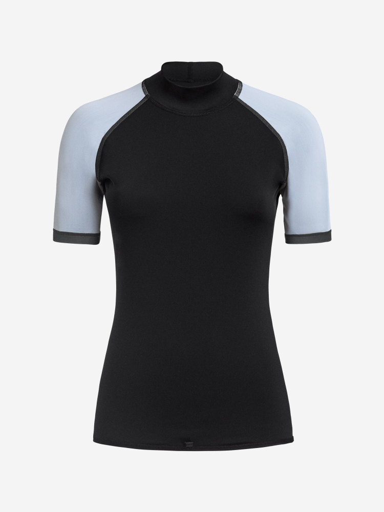 Orca Bossa Black Rash Vest Women Surf T-Shirt - 3