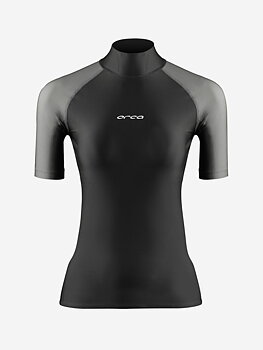 Orca Bossa Black Rash Vest Frauen Surf T-Shirt