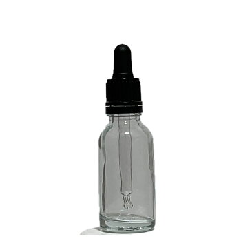 Tom glasflaska med pipett - 30 ml