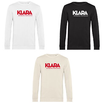 Unisex Organic College med Ortslogo