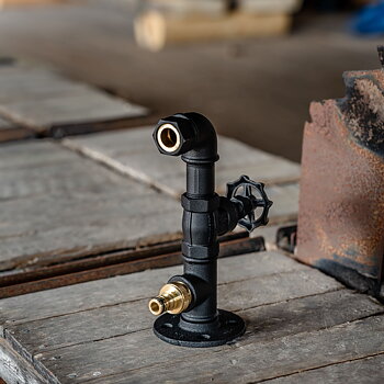 Garden tap - Black