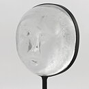 エリック・ホグラン  女性モチーフのクリアなガラスの置物   (26cm)  1960年代