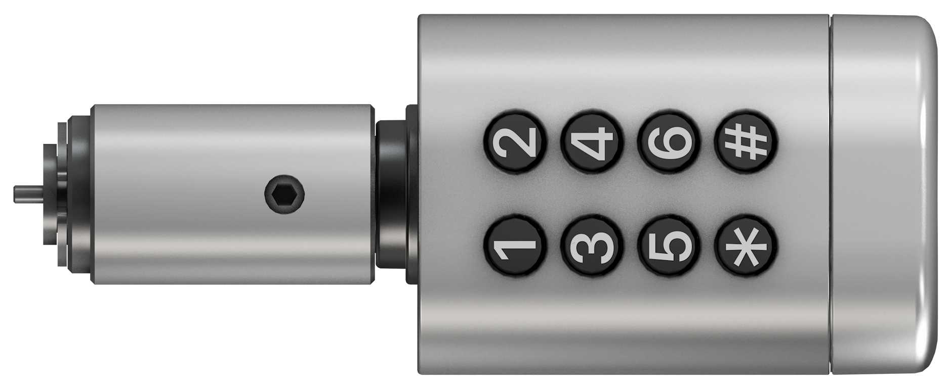 Digital ovalcylinder BG1000 svart - 3