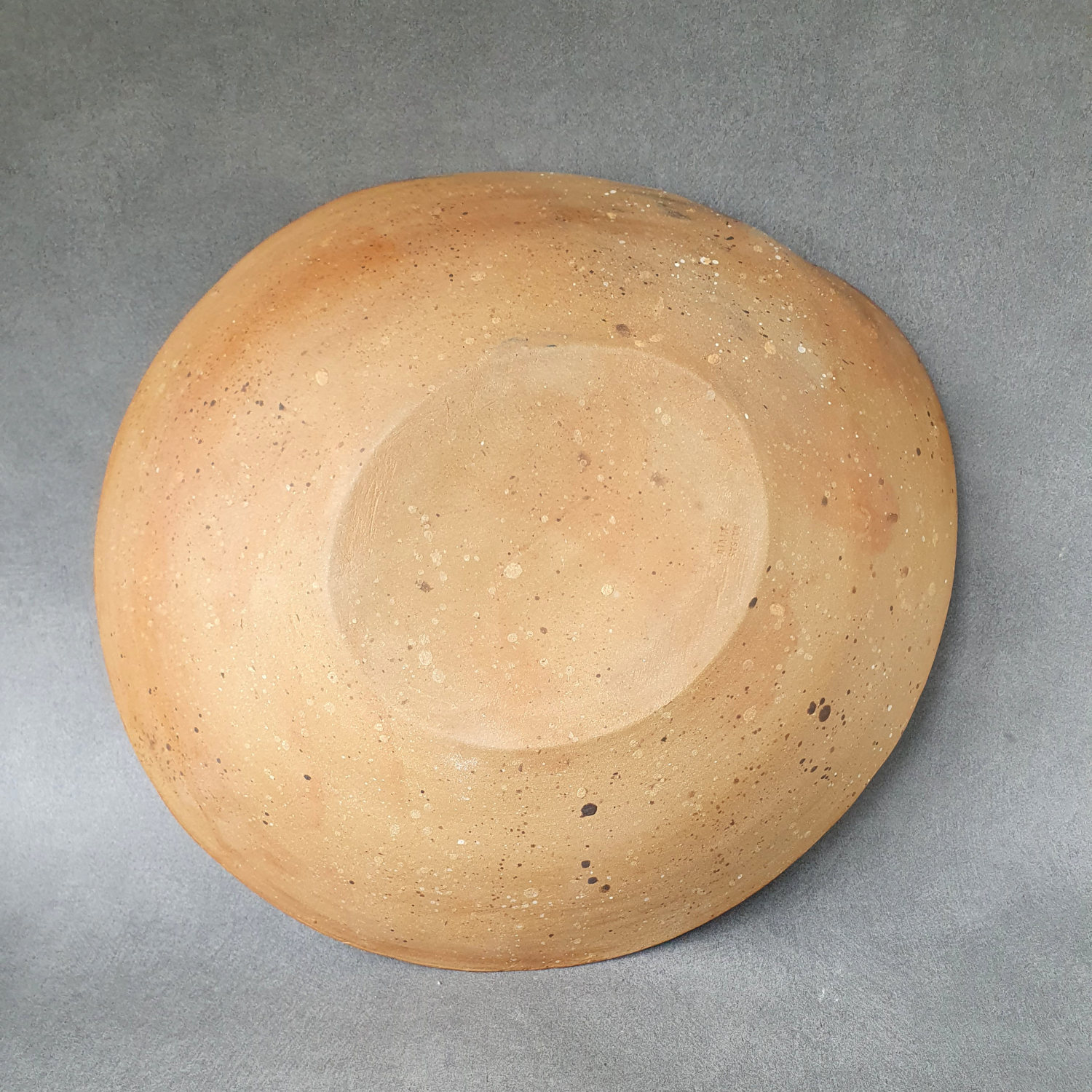 Flow bowl, pale blue with swirl No 6 - 5