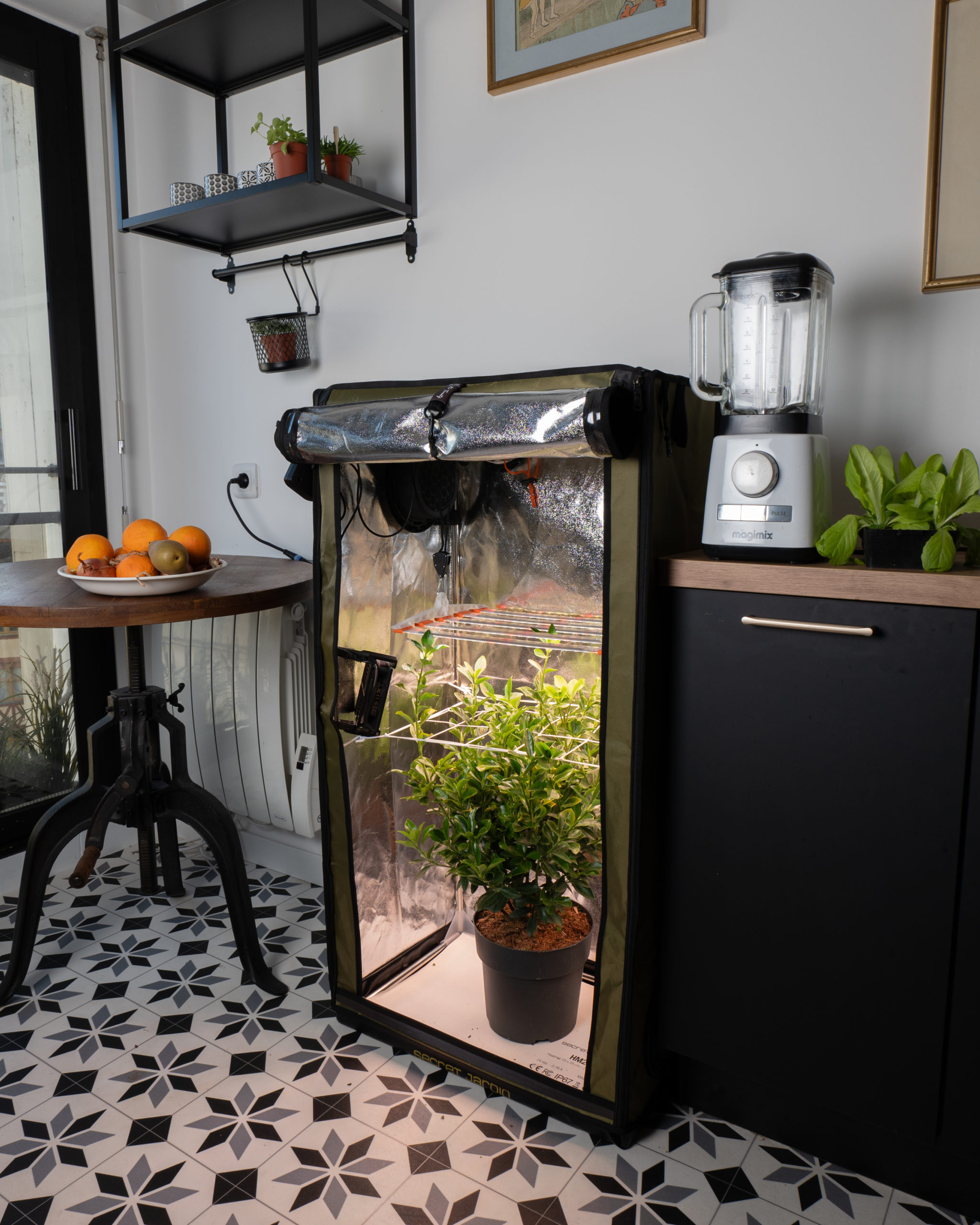 Secret Jardin Grow Station For Twenty 100 - 60 x 40 x 116 cm 100 W LED  - 3
