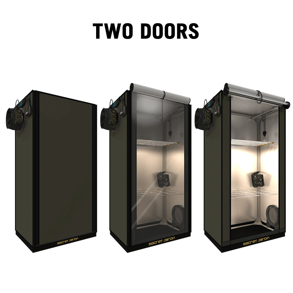 Secret Jardin Grow Station For Twenty 100 - 60 x 40 x 116 cm 100 W LED  - 2