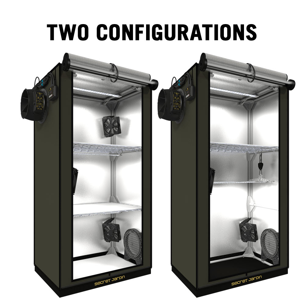 Secret Jardin Grow Station The Original - 60 x 40 x 116 cm 60 W LED - 3