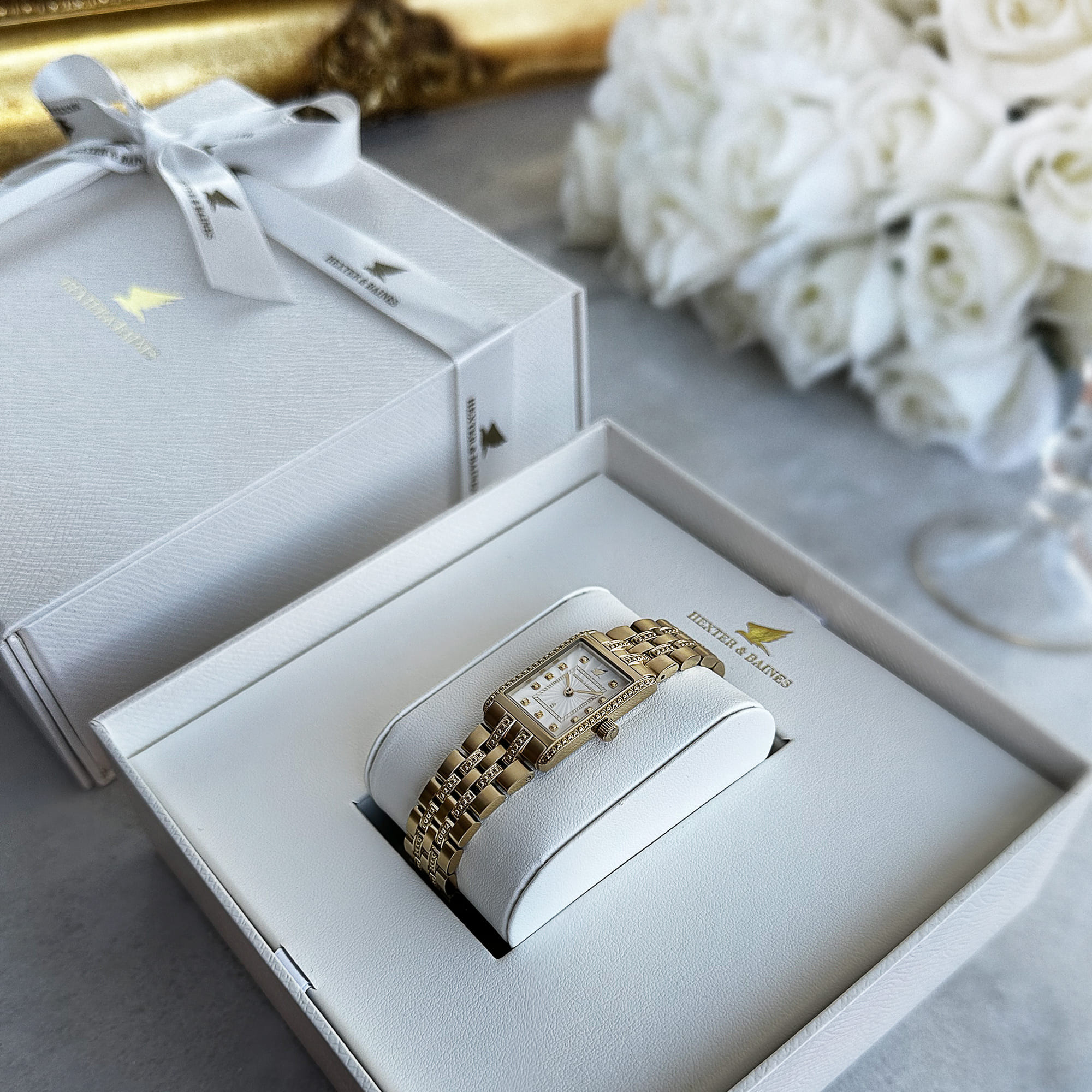 H&B Gala Duo, Gold & White - 6