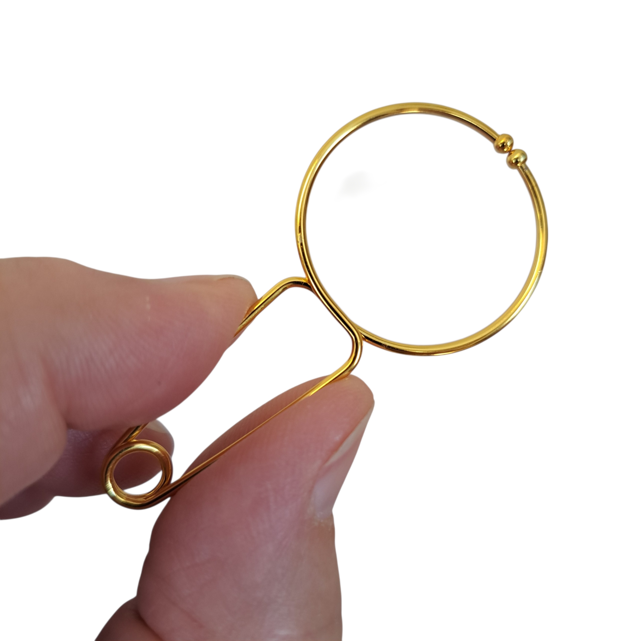 Öronklämma för öronakupressur Rostfritt eller Guldfärgad- Auricular Therapy Clip - 2