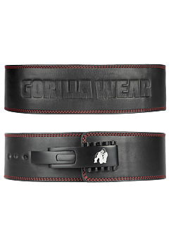 4 Inch Premium Lever Belt, black