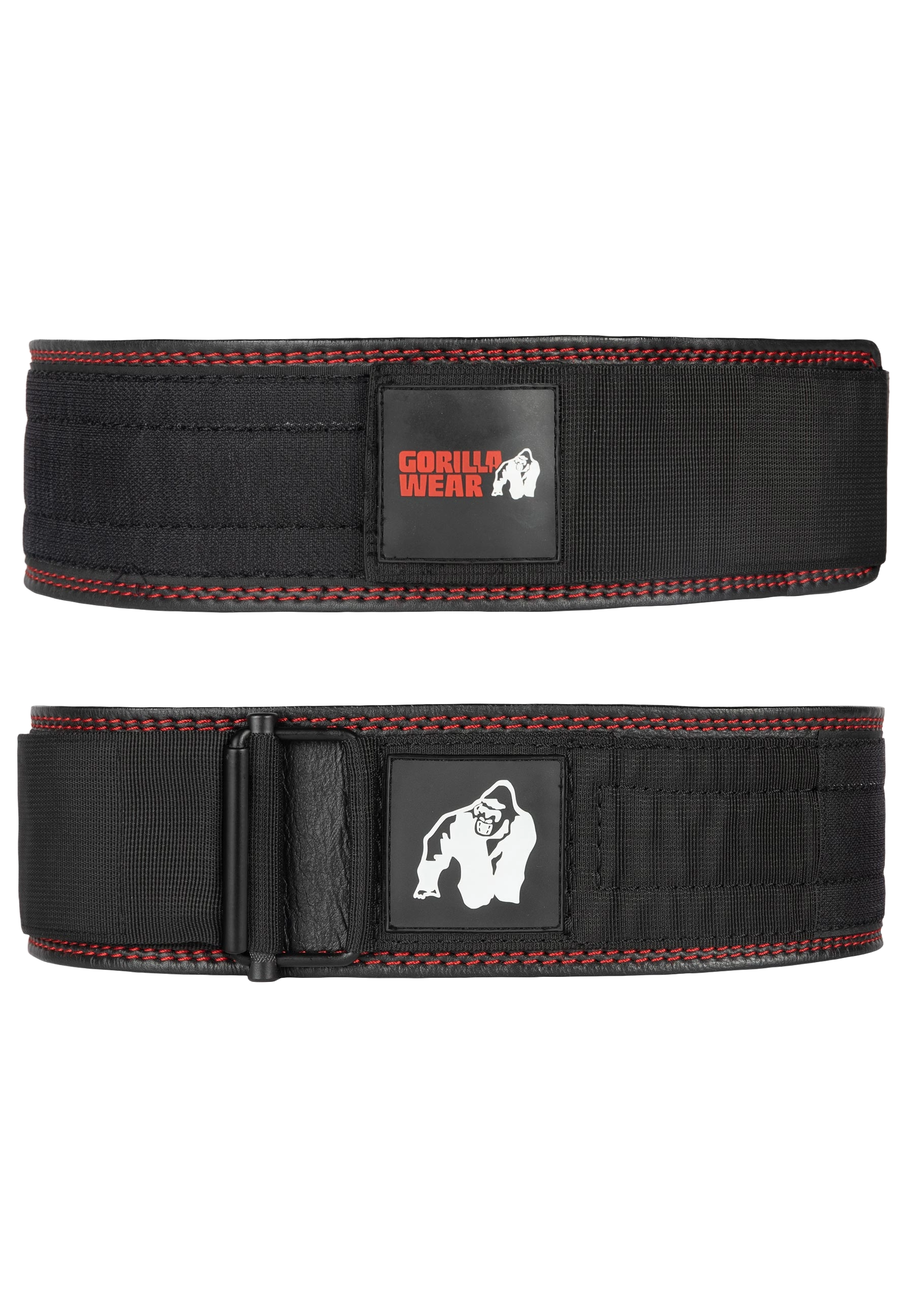 4 Inch Premium Lifting Belt, black
