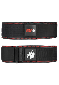4 Inch Premium Lifting Belt, black