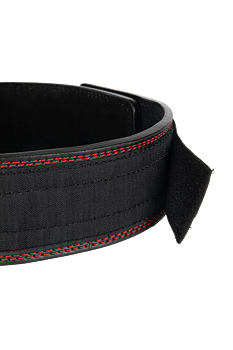 4 Inch Premium Lifting Belt, black