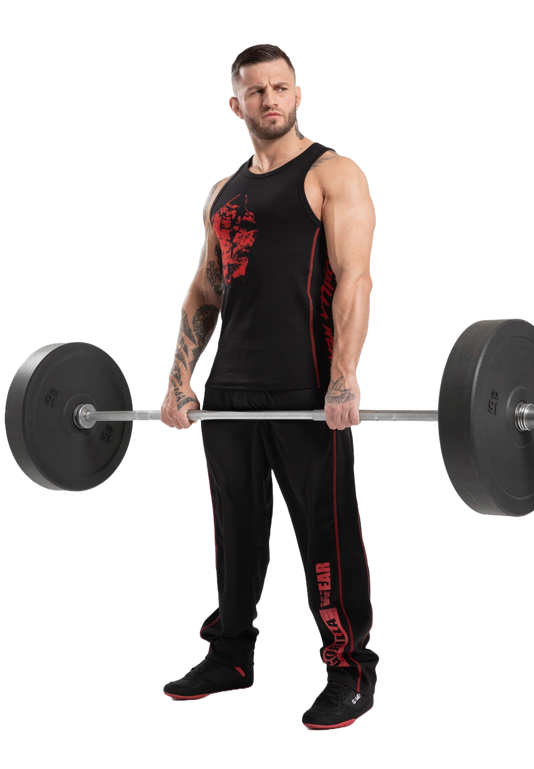 Monterey Tank Top, black/red - 10
