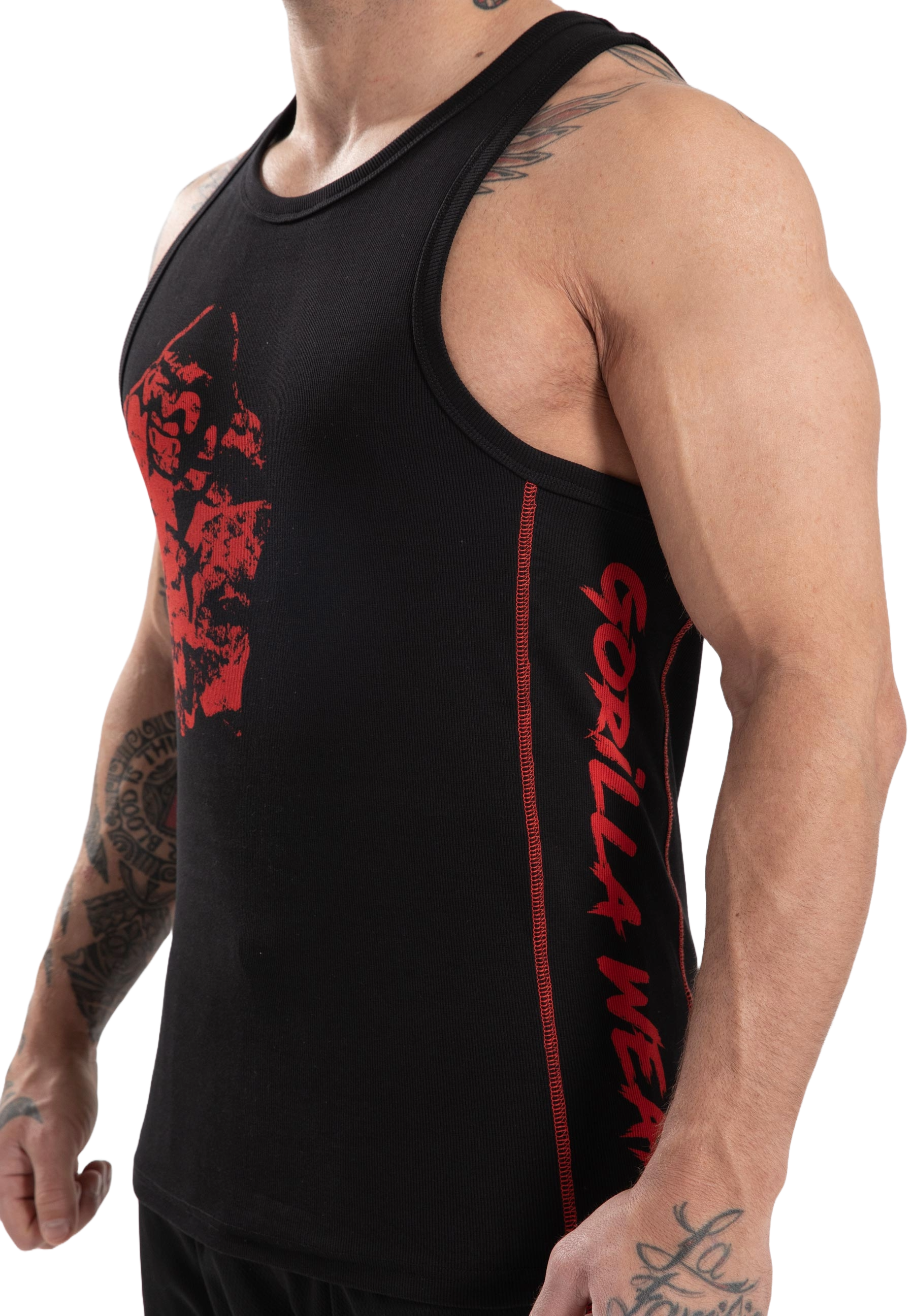 Monterey Tank Top, black/red - 8