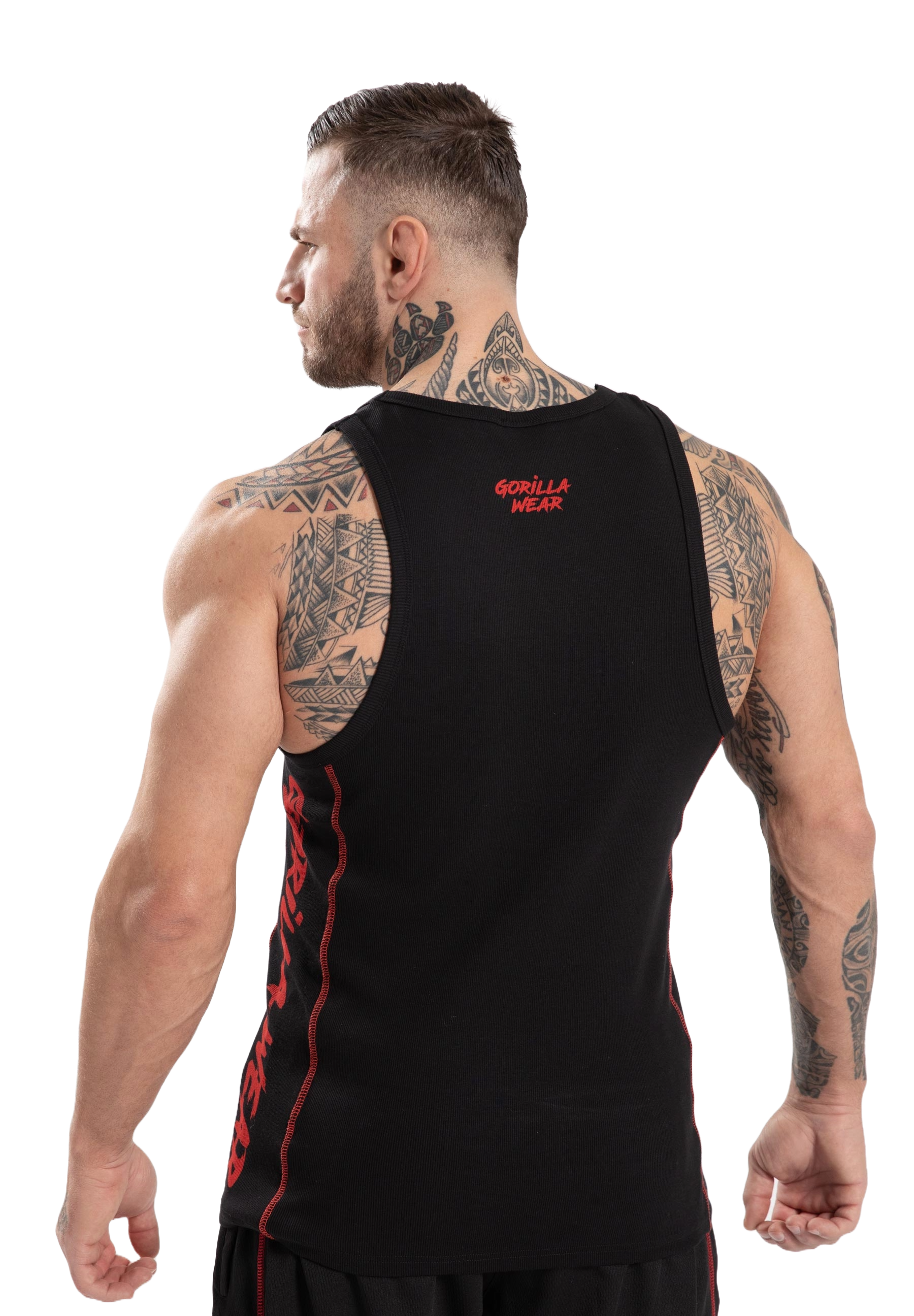 Monterey Tank Top, black/red - 2