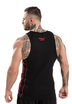 Monterey Tank Top, black/red