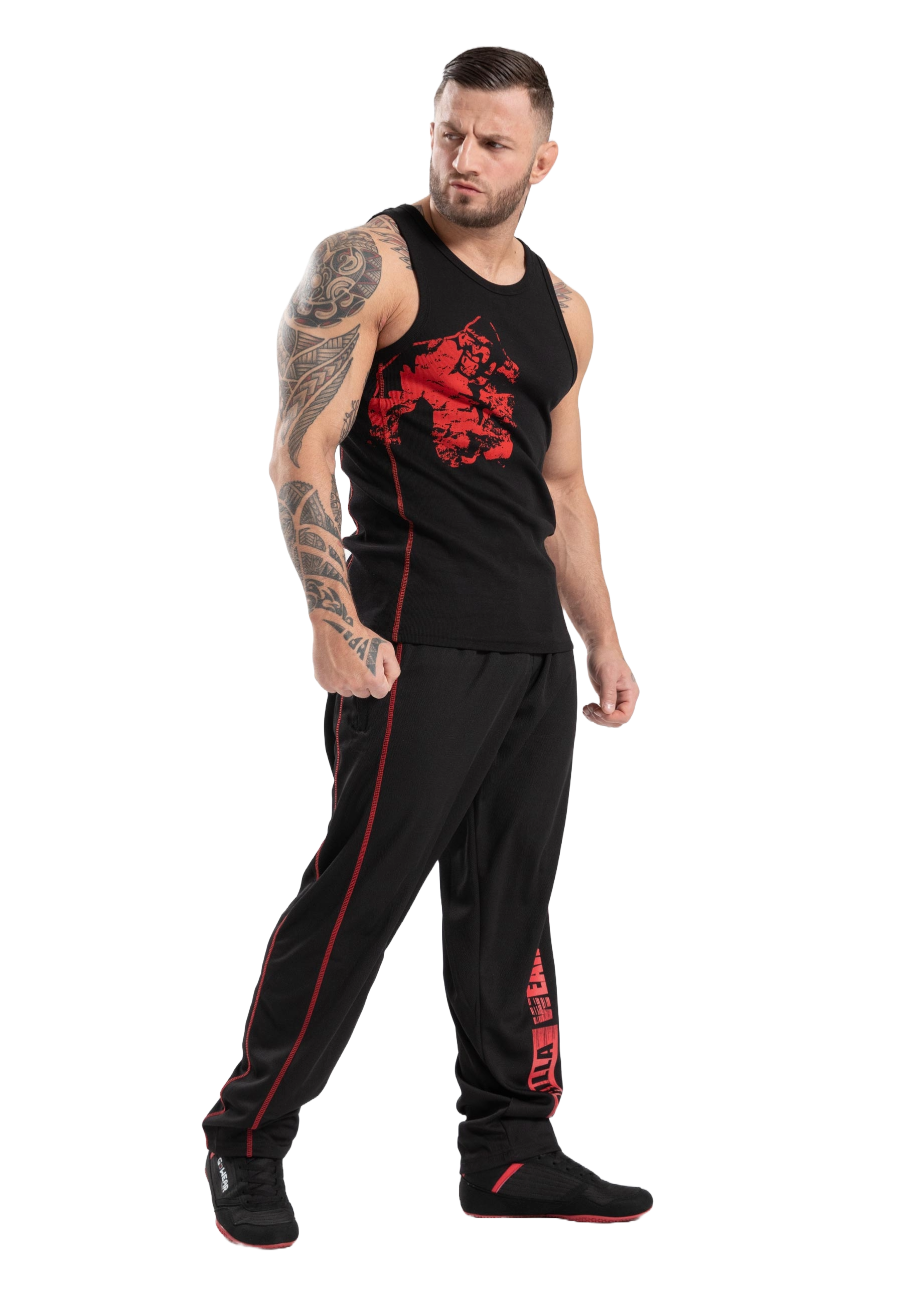 Monterey Tank Top, black/red - 4