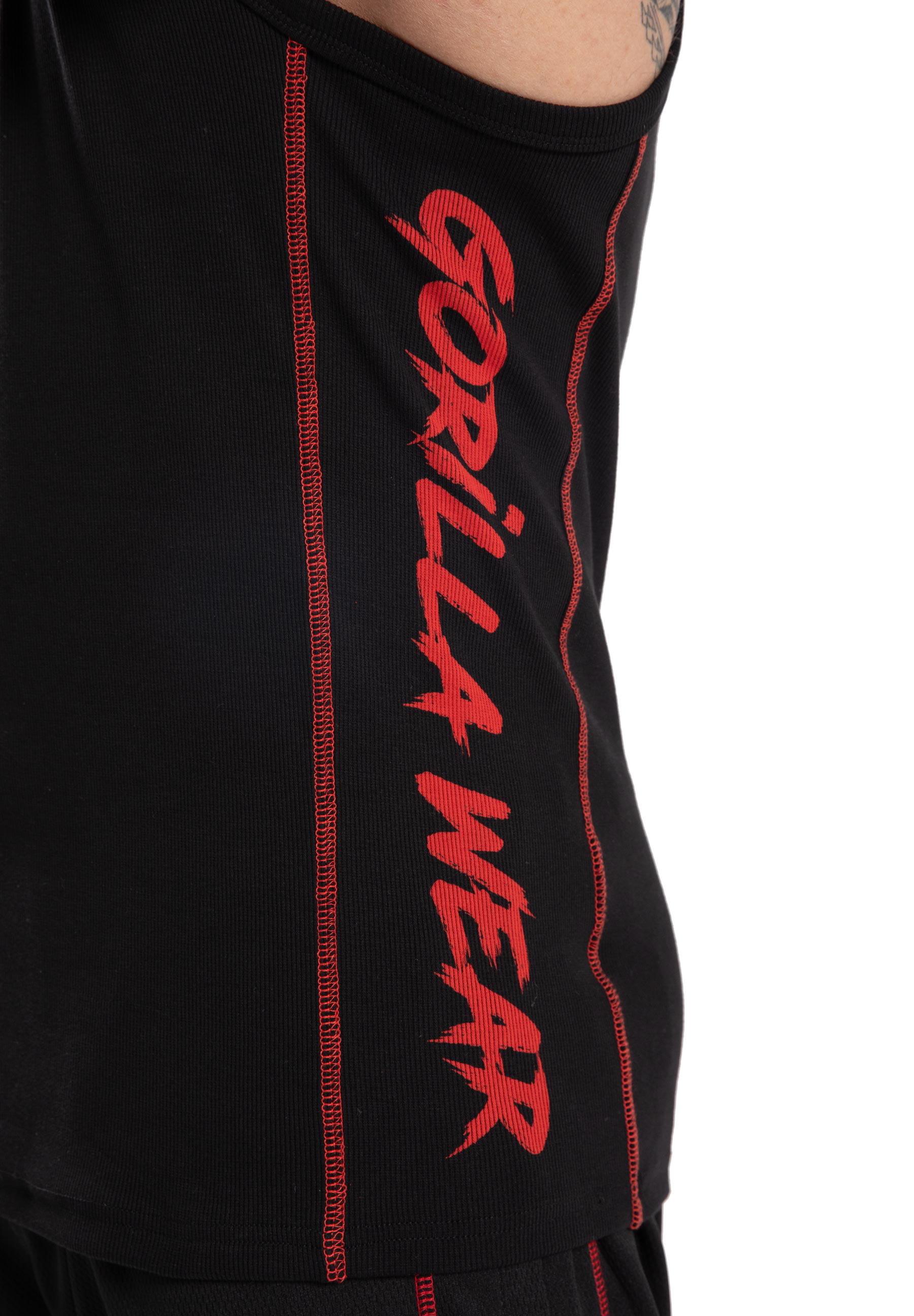 Monterey Tank Top, black/red - 9