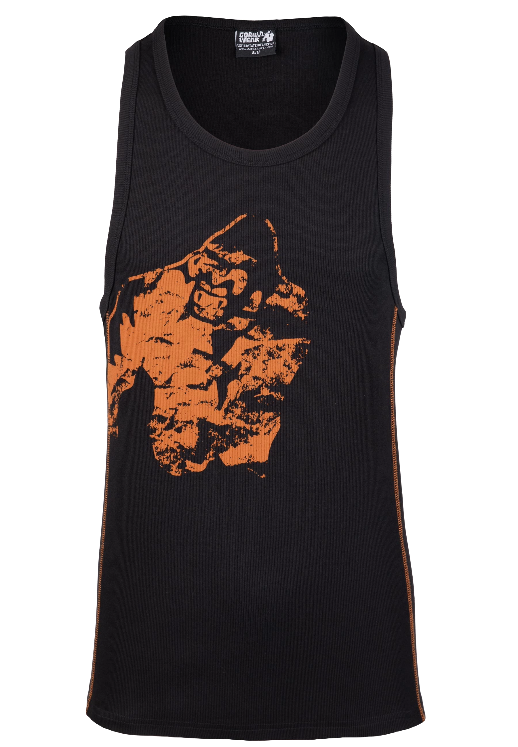 Monterey Tank Top, black/orange - 5