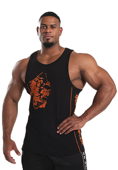 Monterey Tank Top, black/orange