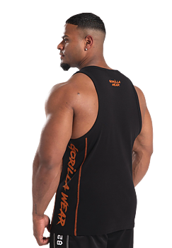 Monterey Tank Top, black/orange