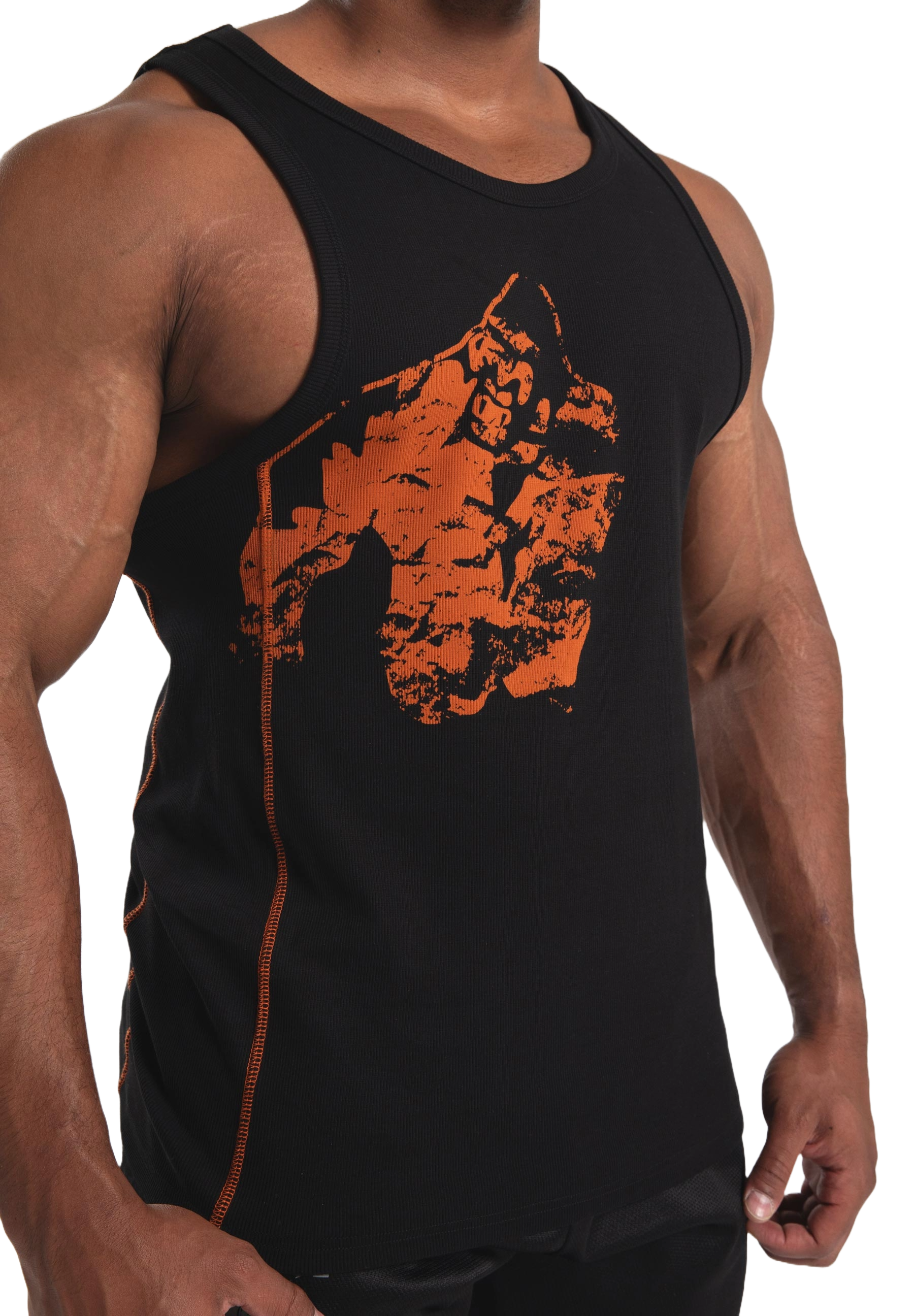 Monterey Tank Top, black/orange - 7