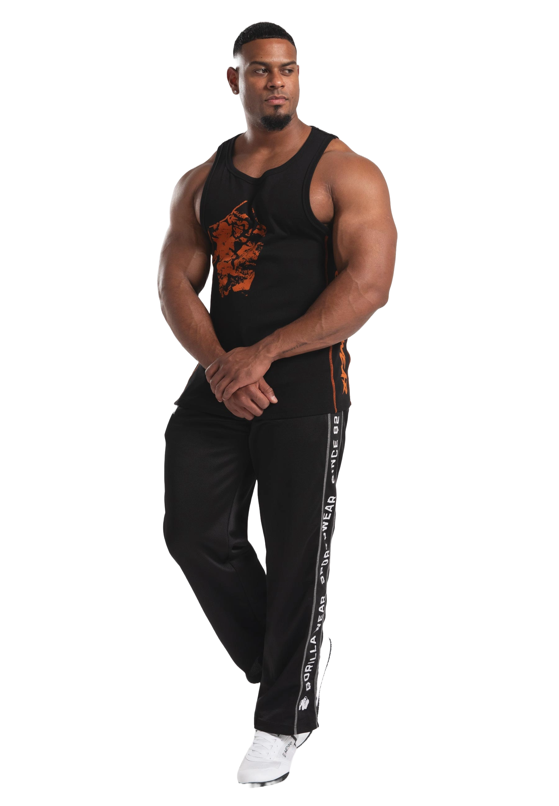 Monterey Tank Top, black/orange - 4