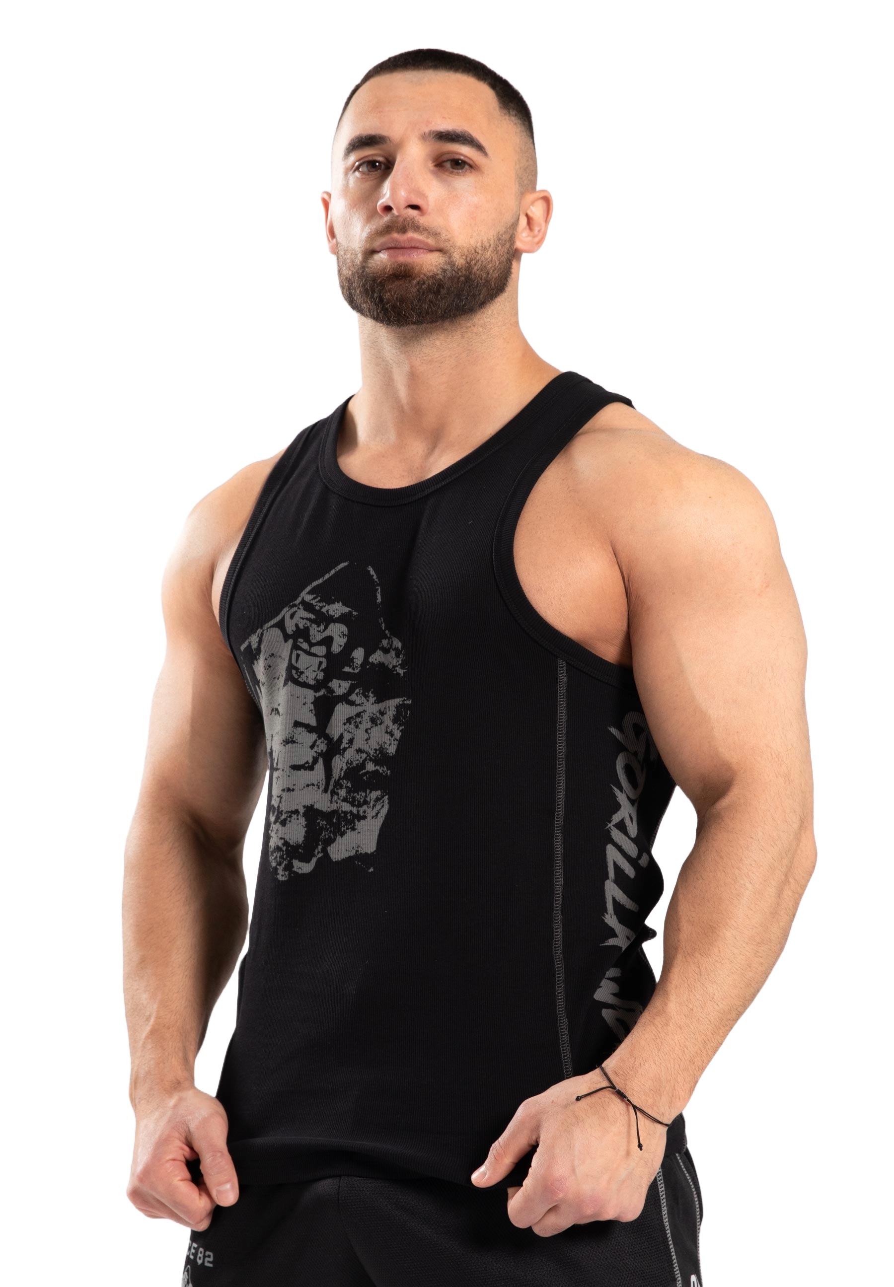Monterey Tank Top, black/grey