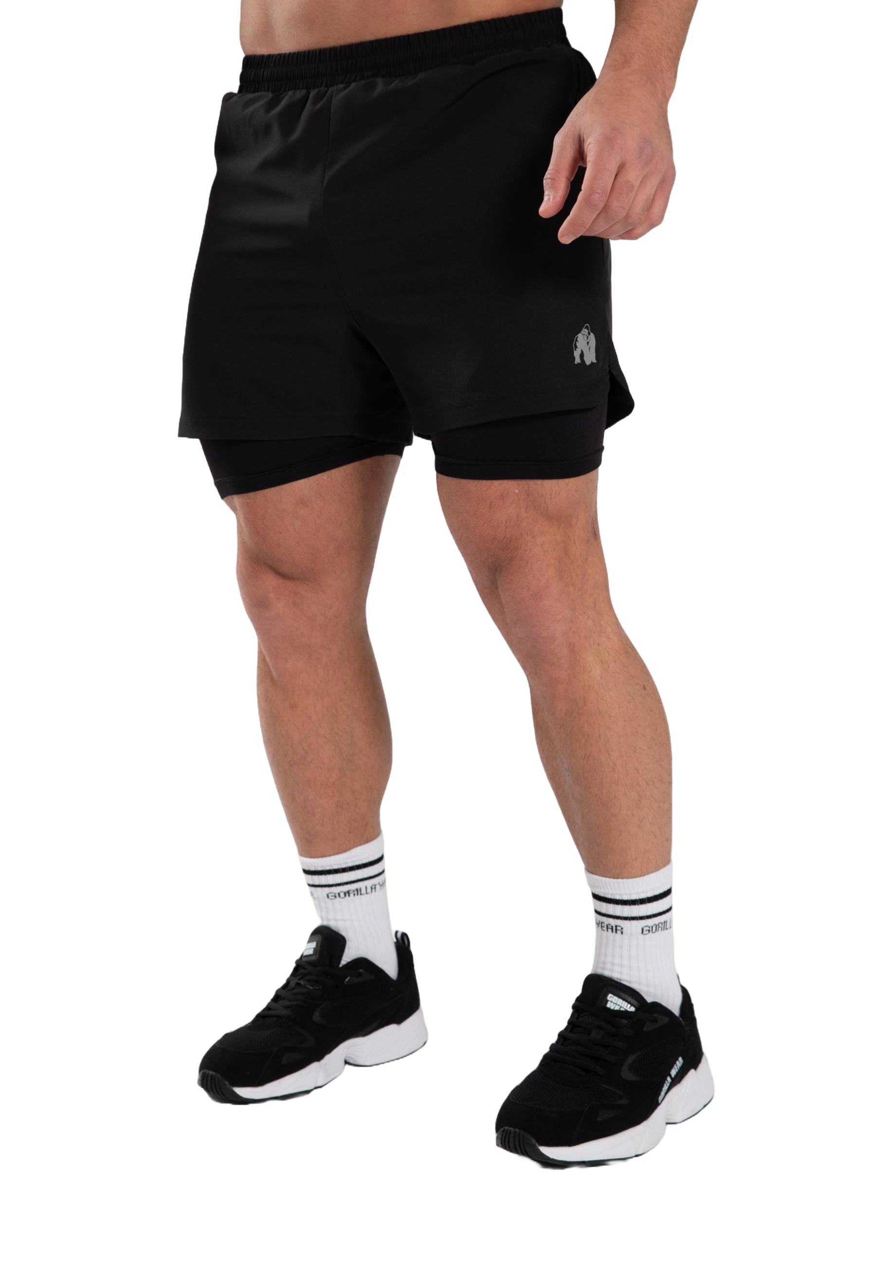 Cortez 2-In-1 Shorts, black - 4