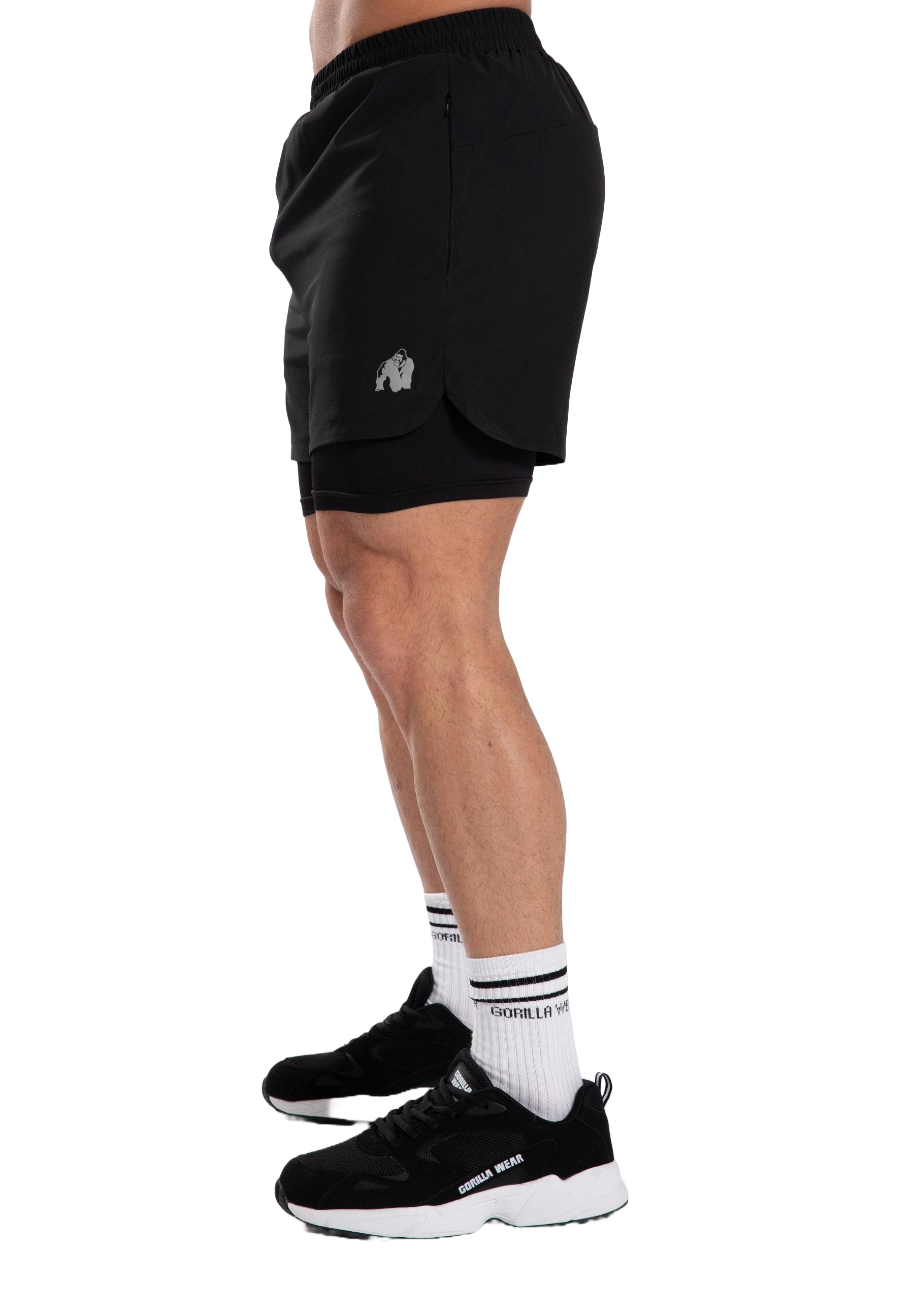 Cortez 2-In-1 Shorts, black - 10