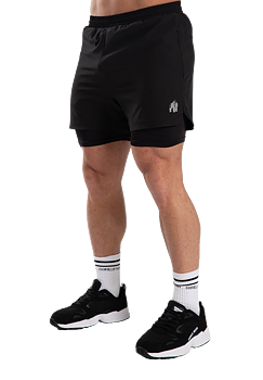 Cortez 2-In-1 Shorts, black