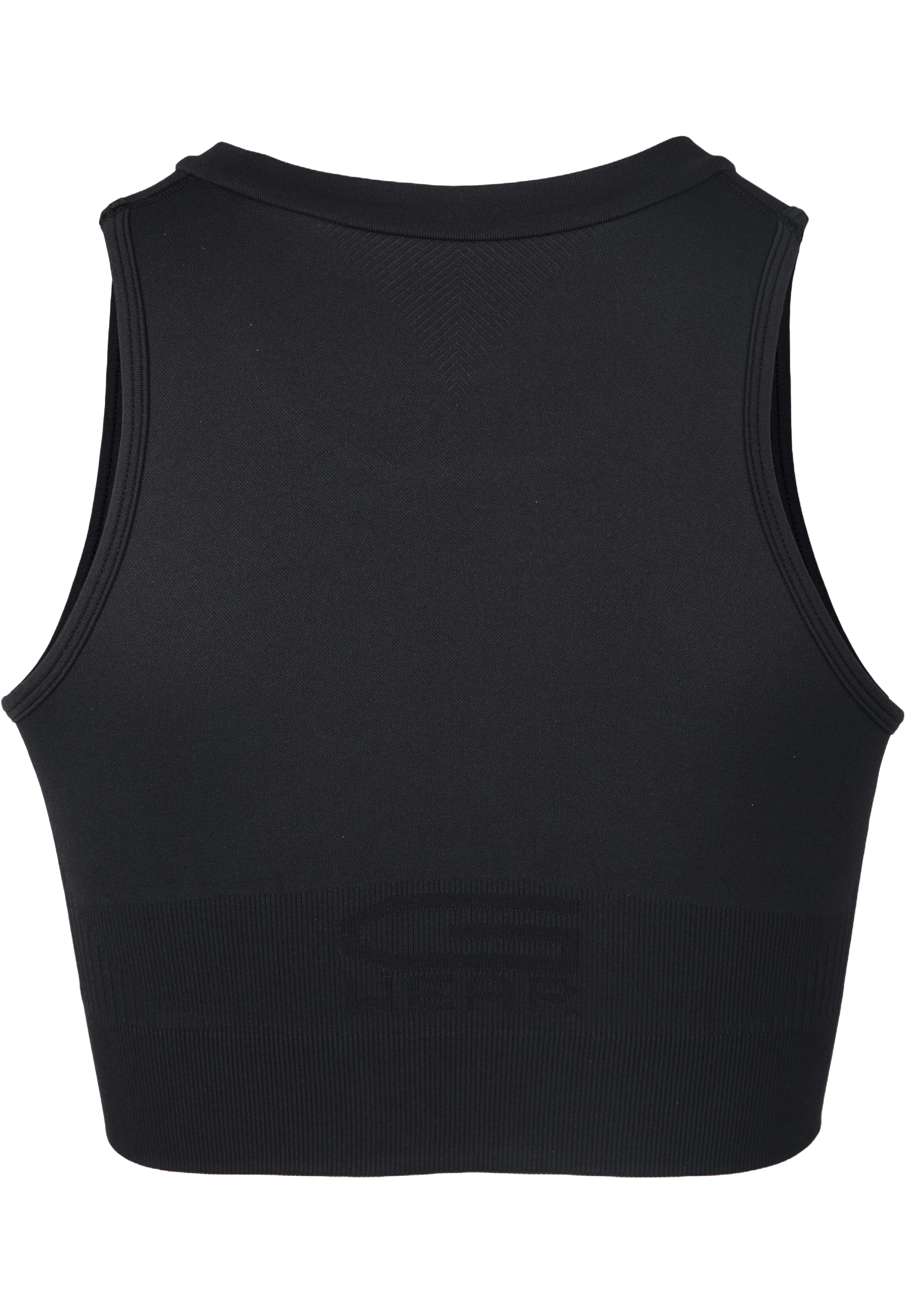 Olivia Seamless Crop Top, black - 6