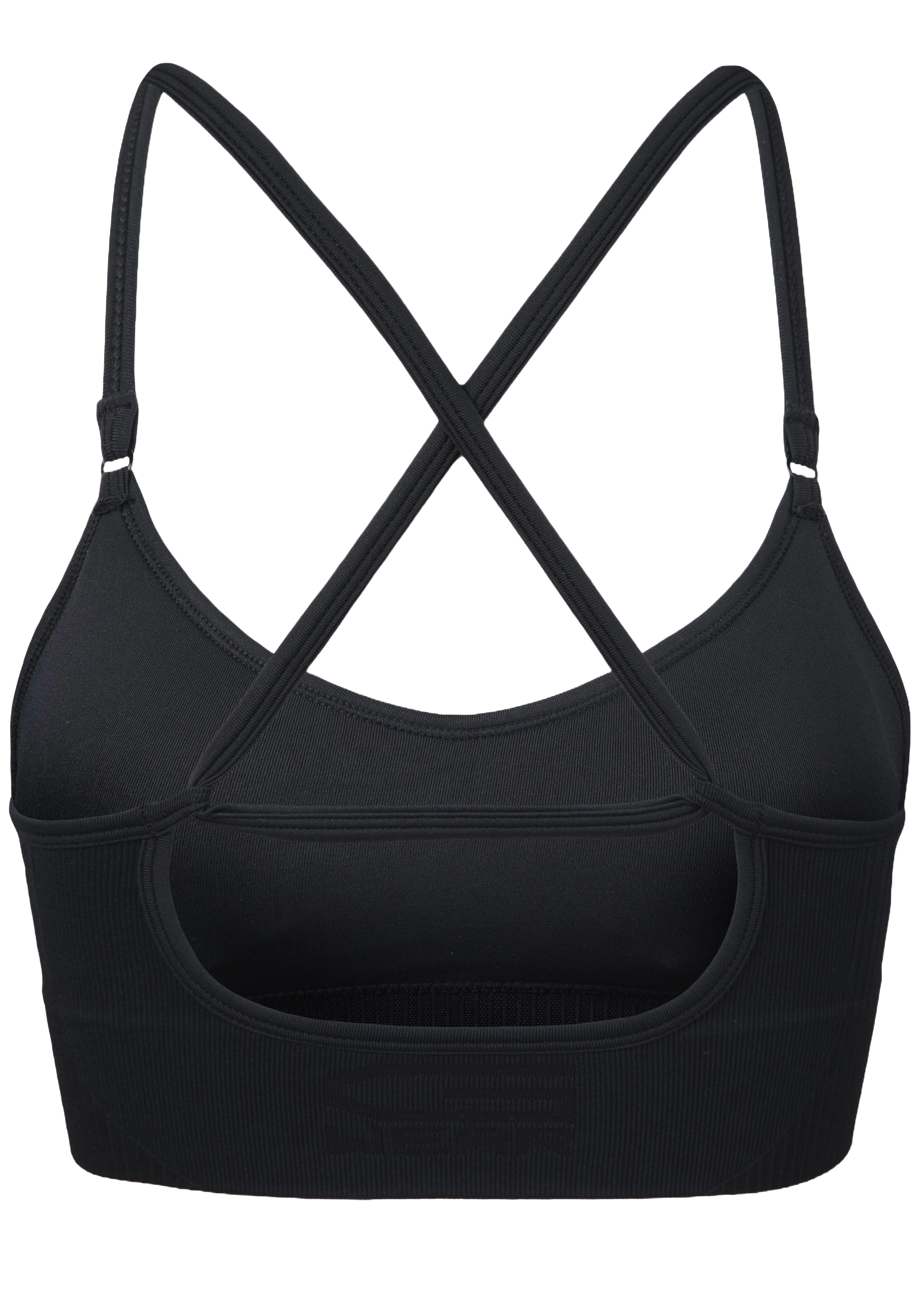 Olivia Seamless Sports Bra, black - 6