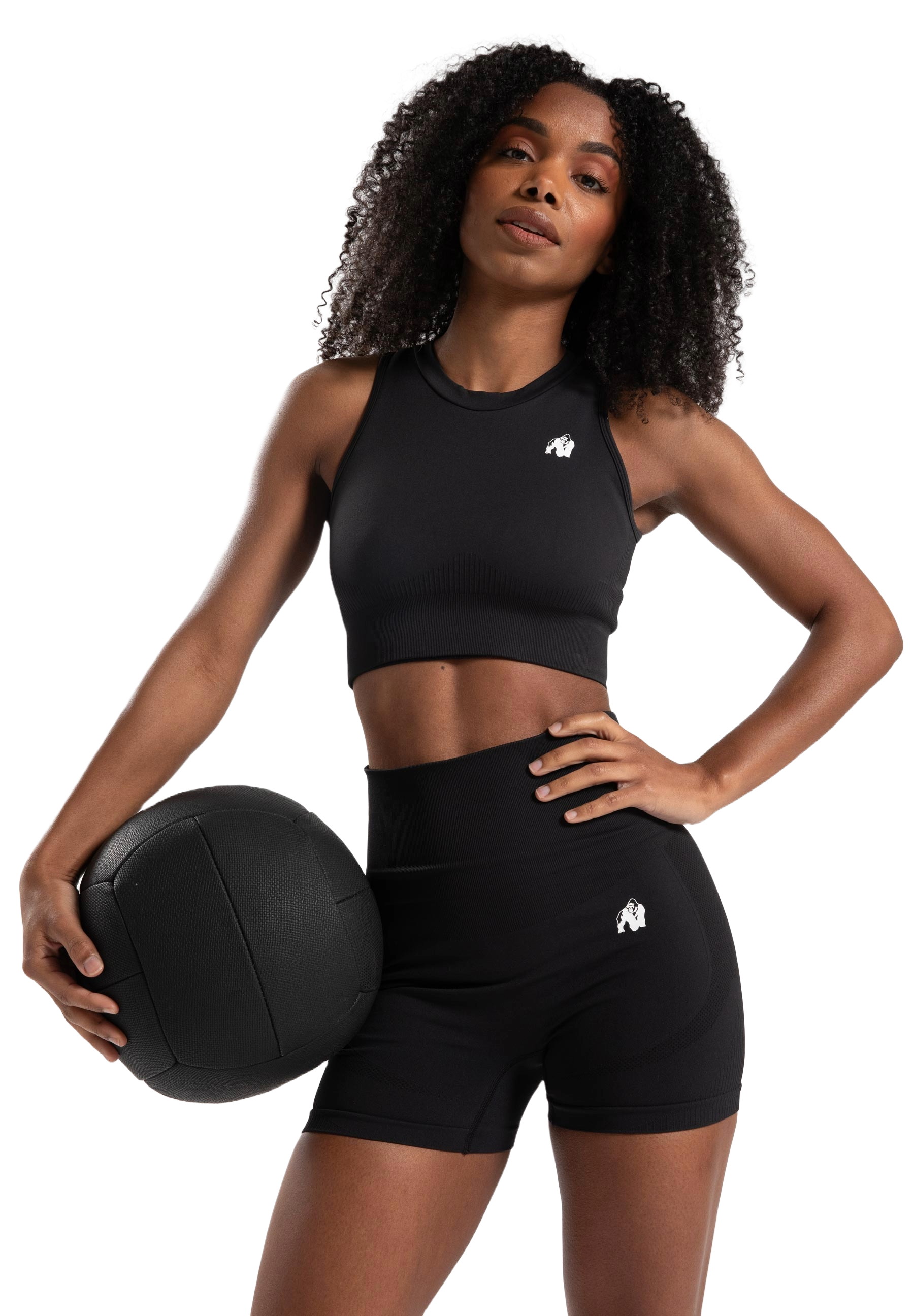 Olivia Seamless Shorts, black - 10