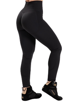 Olivia Seamless Leggings, black
