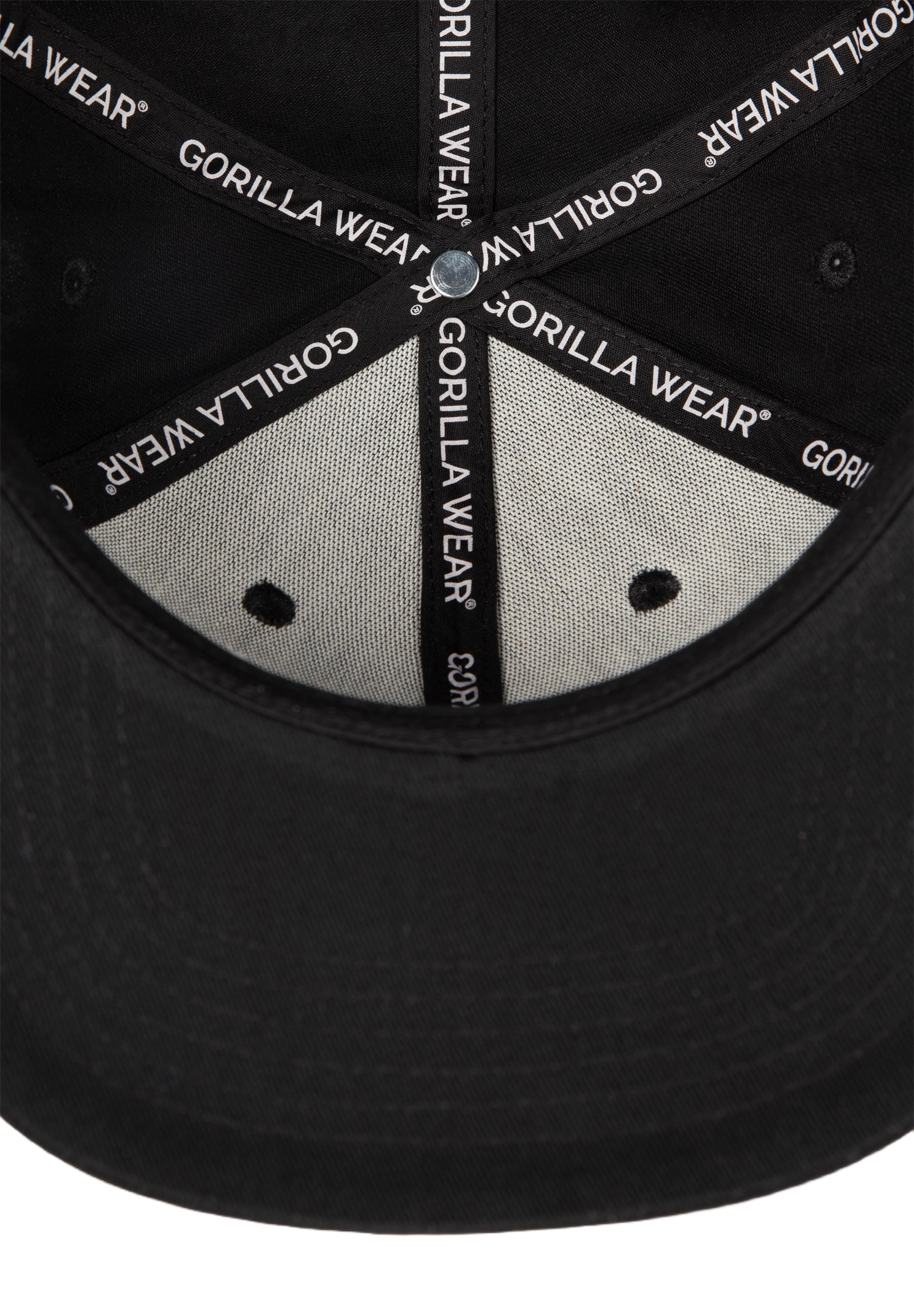 Wayne Snapback Cap, black - 4