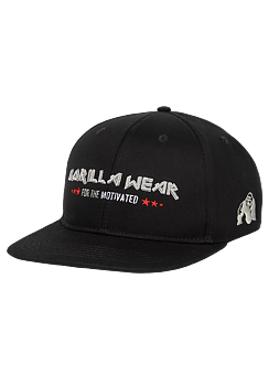 Wayne Snapback Cap, black