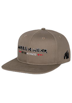 Wayne Snapback Cap, brown