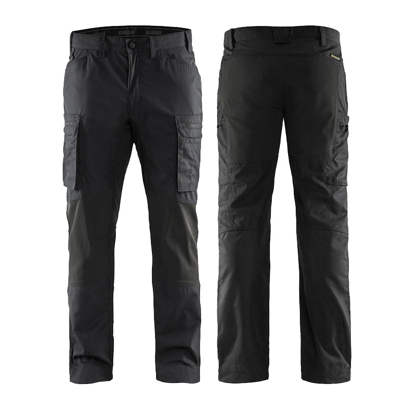 Servicebyxa med stretch - Blåkläder, herr