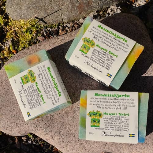 Hawaiiskjorta, tvål, Klockargårdens - 2