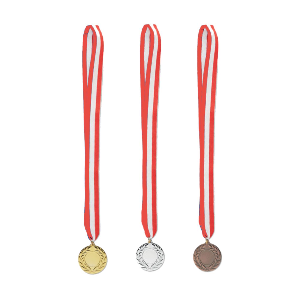 Medaljer Guld, Silver, Brons 5st/förp
