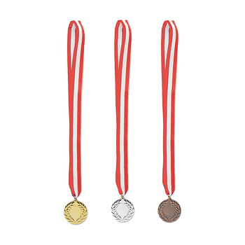 Medaljer Guld, Silver, Brons 5st/förp