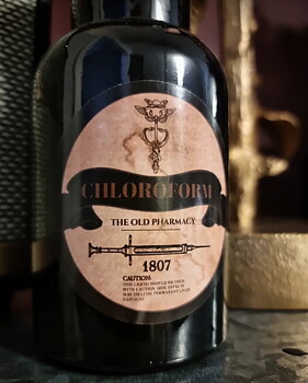 Glasburk Doftljus - Cloroform