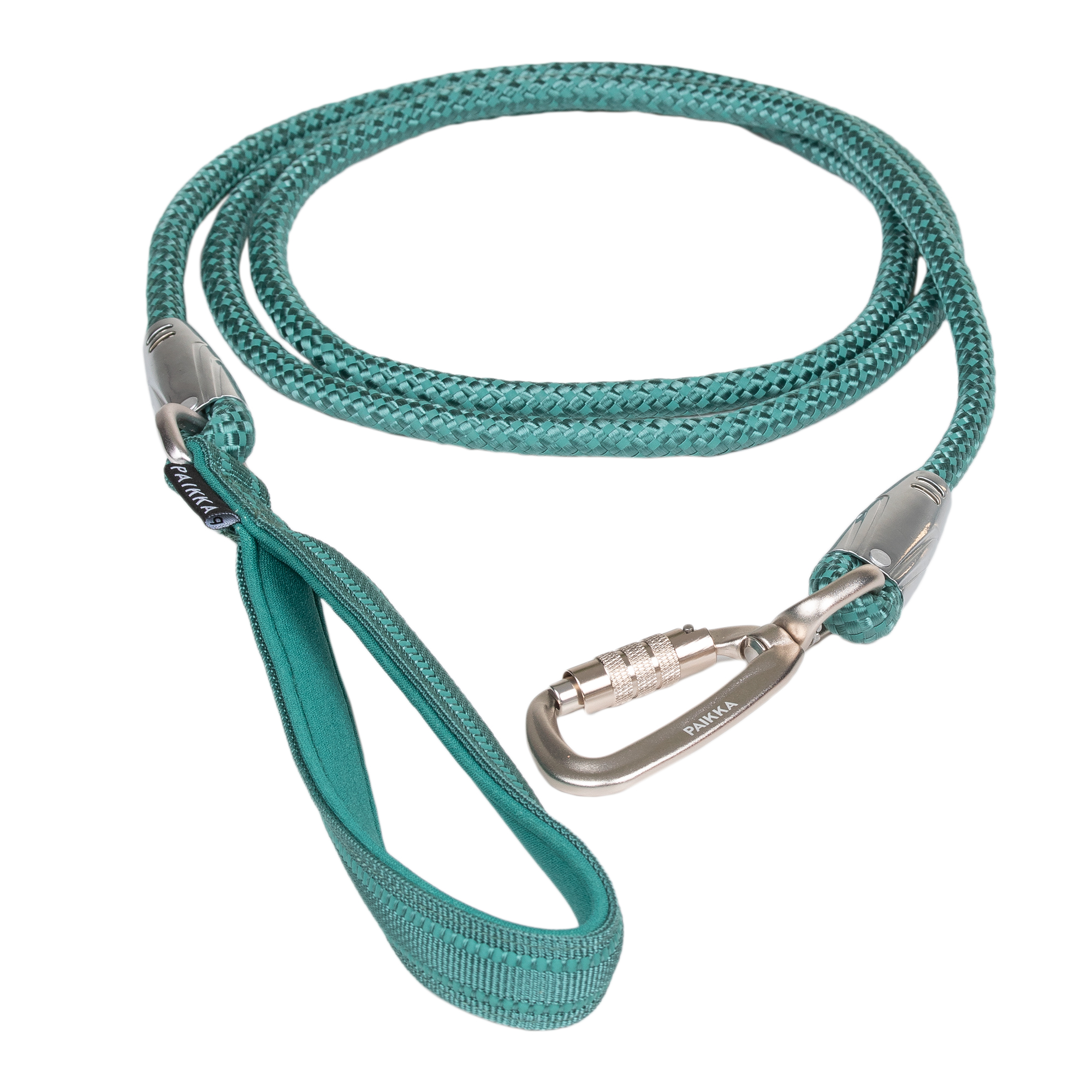 PAIKKA Visibility Rope Leash Koppel - Emerald  - 2